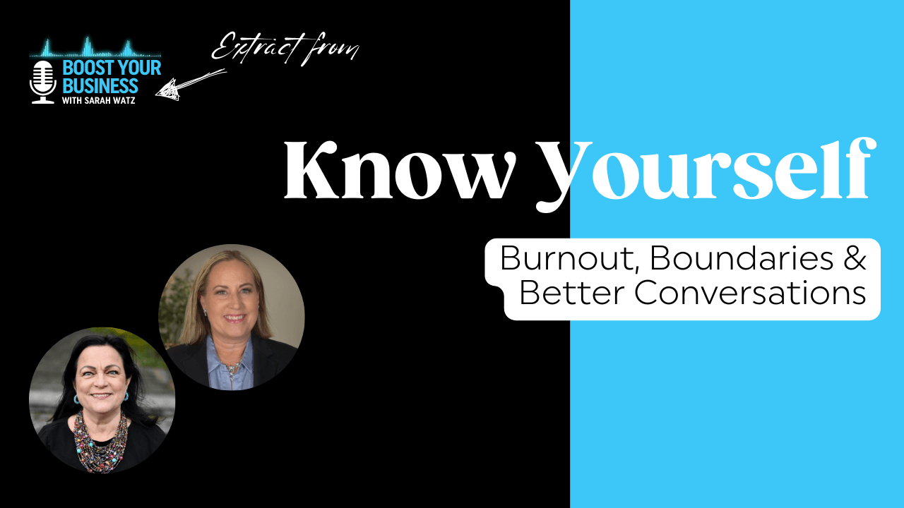 In this blog post, we explore how communication patterns, stress, and lack of boundaries often keep entrepreneurs stuck in overwhelm, and what to do about it.